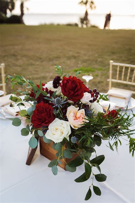 Julianne & Erics Elegant Burgundy & White Estate Wedding | Wedding