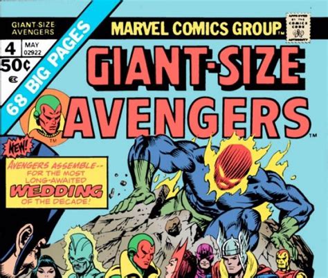 Giant Size Avengers 1974 4 Comics