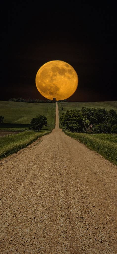 Moon Scenery Mobile Wallpapers - Wallpaper Cave