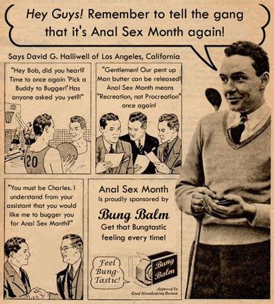 The History Of Anal Sex