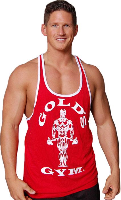 Muscle Joe Contrast Stringer Tank By Gold S Gym At Bodybuilding Com