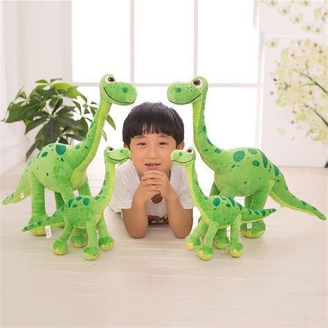 1pcs 2017 Movie Plush Dinosaur Green Dinosaur Stuffed Animals Plush