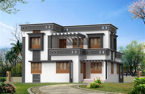 Kerala Home Design Contemporary Style At 1760 Sqft