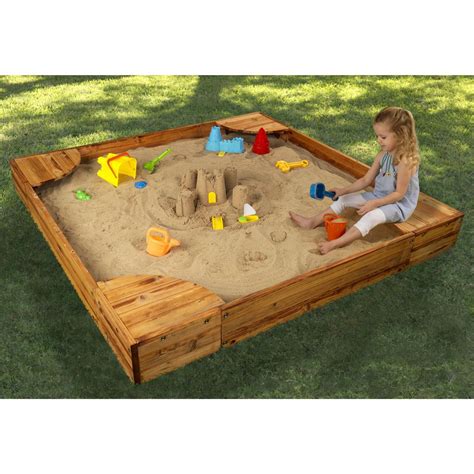 KidKraft® Backyard Sandbox - 170667, Toys at Sportsman's Guide