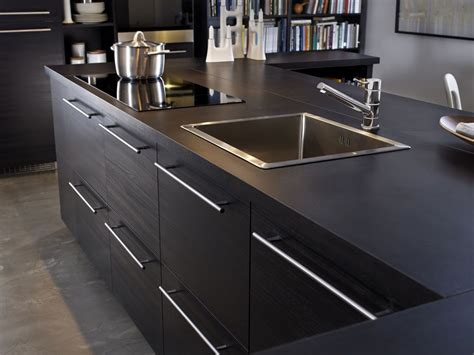 Montare bucatarie ikea meubles de cuisine modulaire keukens metod permet de choisir la taille, la configuration et la fonction, pour une cuisine de rêve sur. Meuble cuisine ikea abstrakt noir - Tout sur la cuisine et ...