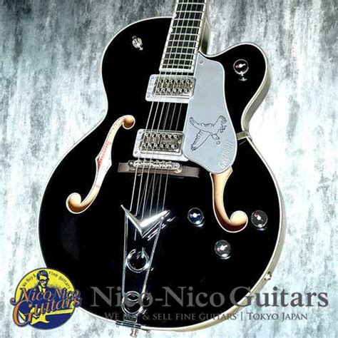 2013 Gretsch G6139 Cbsl Silver Falcon Black Guitars Electric Semi