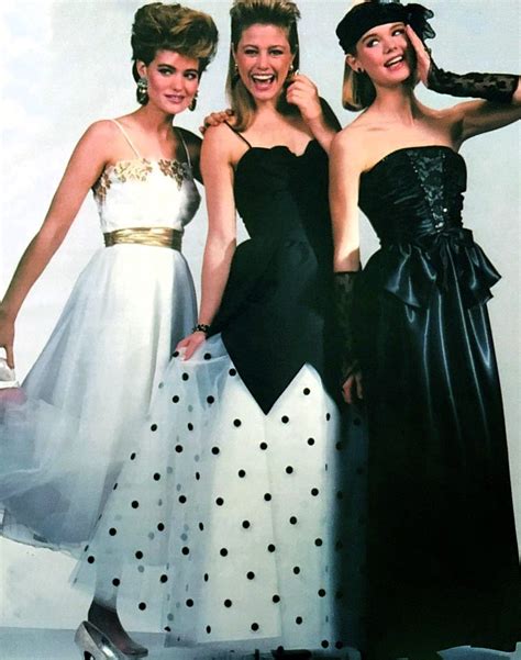 100 Vintage 80s Prom Dresses See The Hottest Retro Styles Teen Girls