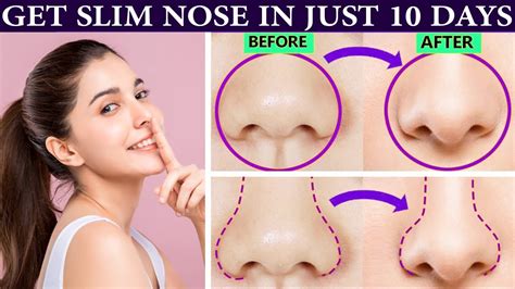simple nose exercises to get slim nose how to lose nose fat nose slimming exercises no