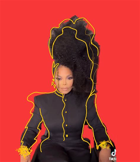 Janet Jackson Wears Hairstyle From Her Control Album Cover At The