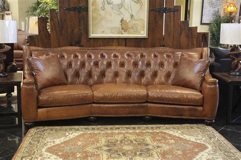 Full Grain Leather Reclining Sofa