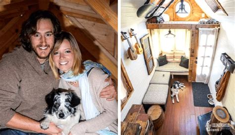 Maybe you would like to learn more about one of these? Tiny House on Wheels Provides 'Giant Journey' for Couple ...