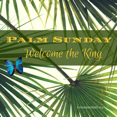 Palm Sunday Images Embedded Faith