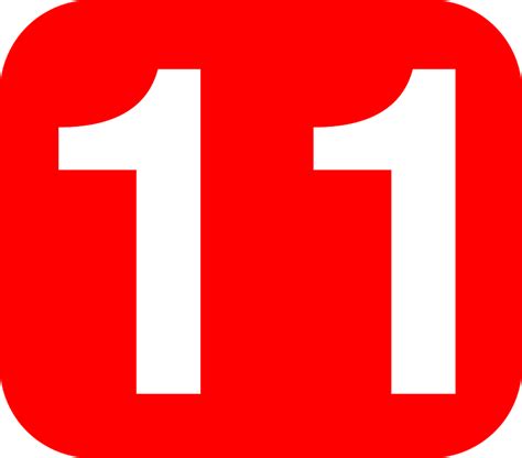 十一 数字 矩形 免费矢量图形pixabay Pixabay
