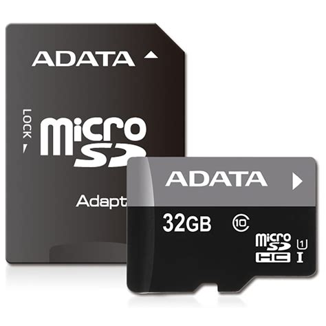 Tarjeta Micro Sdhc 32 Gb A Data Clase 10 Disco