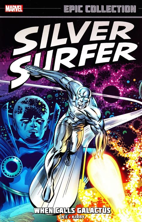 Capns Comics Epic Silver Surfer Cover By Jack Kirby