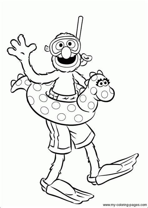 Kindergarten coloring pages paw patrol coloring pages birthday coloring pages princess coloring pages free printable coloring pages you can enjoy coloring your favorite sesame street characters with your children. Coloring Grover-010 | Sesame street, Sesame street ...