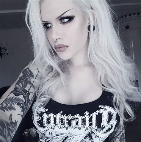 Pin By Meghan Lawlor On Tattoo Goth Beauty Gothic Beauty Goth Women