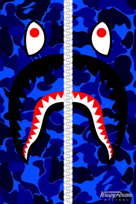 Bape Shark Wallpaper Wallpapersafari