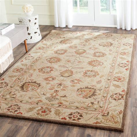 Safavieh Antiquity Beige 6 Ft X 9 Ft Area Rug At812a 6 The Home Depot