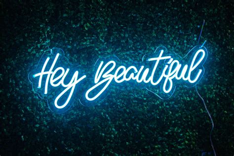 Hey Led Neon Sign By Marvellous Neon
