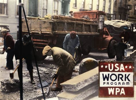 On This Day 1933 Franklin Roosevelt Created The Works Progress