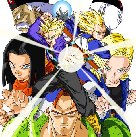The Androids Saga Dbz Dragon Ball Art Anime Dragon Ball Dragon Ball