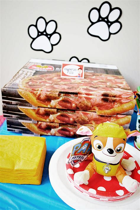 They're so cute and colourful, your guests will definitely want to rsvp yes! LJ's Paw Patrol Birthday Party - Bower Power