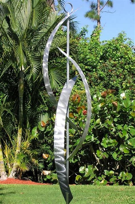 Large Metal Sculpture Indoor Outdoor Art Abstract Garden Etsy Metal