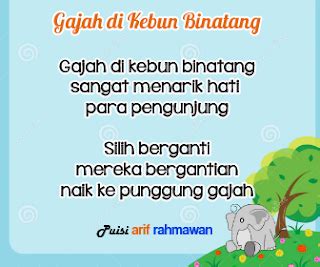 Check spelling or type a new query. √ Puisi Gajah untuk Anak TK SD dan SMP - Operator Sekolah