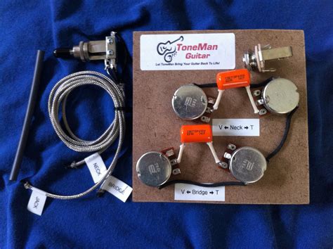 This guide is based on using our les paul wiring kit cts pots switchcraft toggle. Gibson Epiphone Les Paul Prewired 50s Wiring Harness Kit Short Shaft Pots