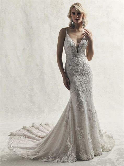 Sottero And Midgley Maddox This Sexy Fit And Flare Wedding Dress