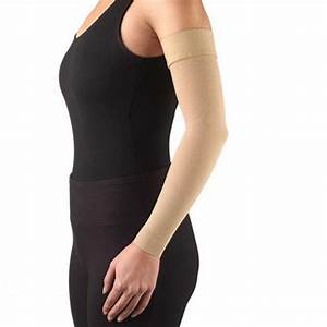Ames Walker 7161 Lymphedema Arm Sleeve W Silicone Top Band 20 30mmhg