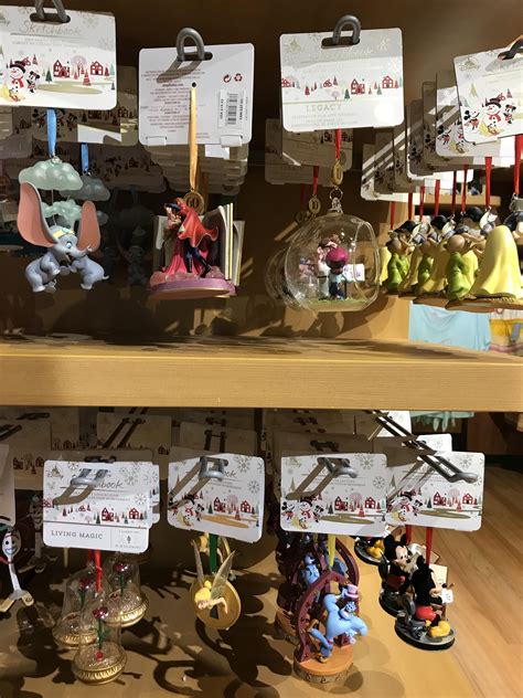 The Disney Store has Christmas decorations out!  r/christmas