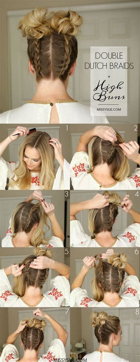 Fresh How To Dutch Braid Your Own Hair Two Sides Step By Step Hairstyles Inspiration Stunning