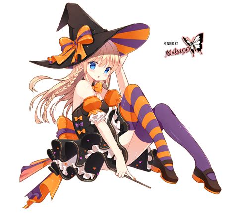 Halloween Anime Render By Natsi90 On Deviantart