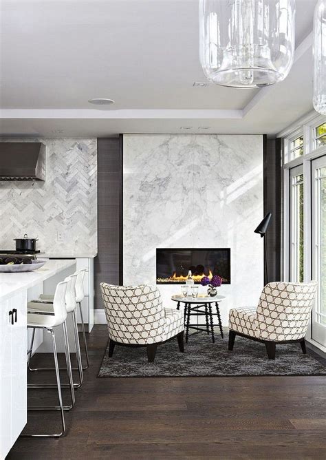 Tapeten in grau und rosa. moderne Wandgestaltung Küche Wohnzimmer Wand Marmor in ...