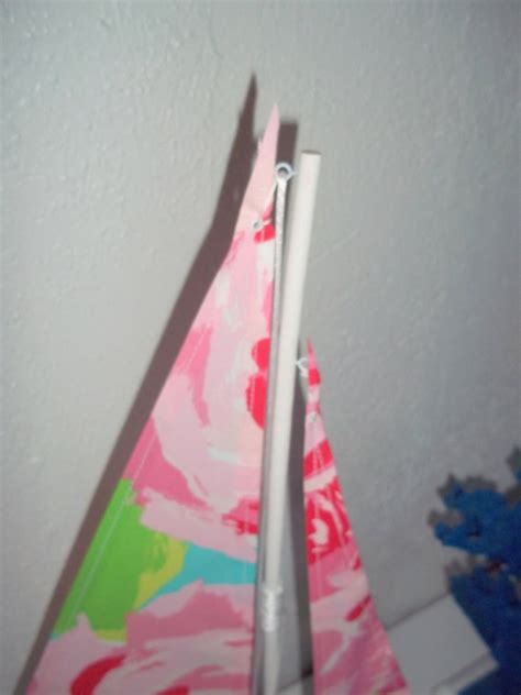 22 Sailboat Accented With Lilly Pulitzer Hotty Pink