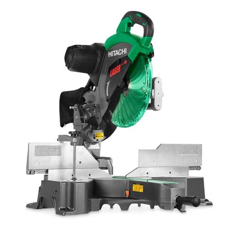 Hitachi 12 In 15 Amp Dual Bevel Sliding Compound Miter Saw In The Miter