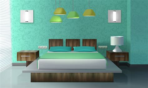 Bedroom Interior Design 481670 Vector Art At Vecteezy