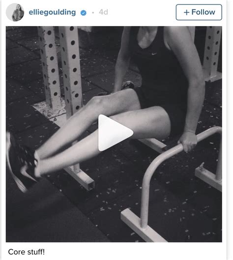 Ellie Goulding Shows Us The Kickass Ab Move We All Need To Do Ab