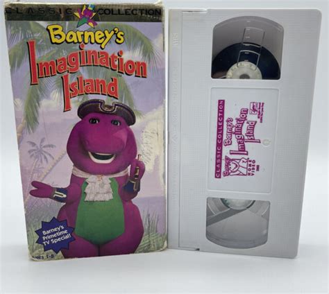 Barney Barneys Imagination Island Vhs 1994 For Sale Online Ebay