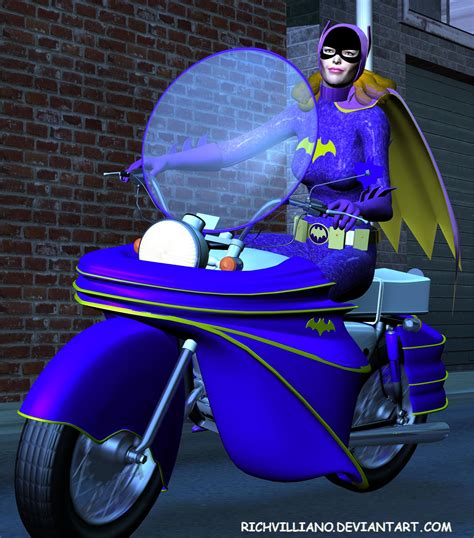 Batgirl Toon Cycle By Richvill On Deviantart