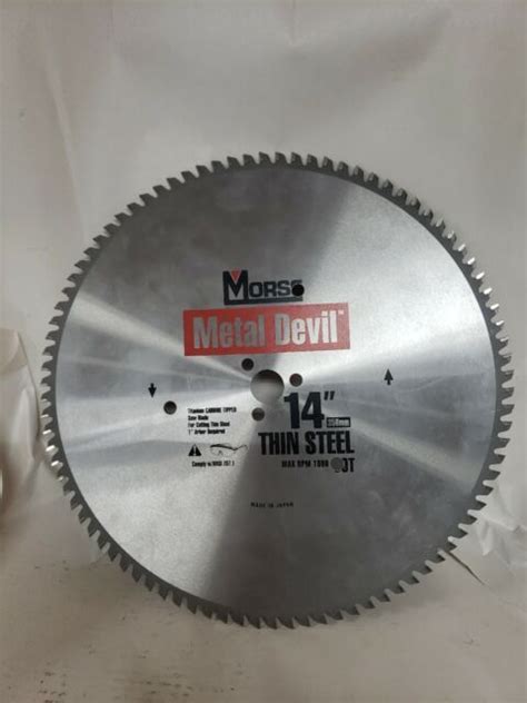 Mk Morse 14 In 90t Thin Steel Cutting Nxt Metal Devil Blade