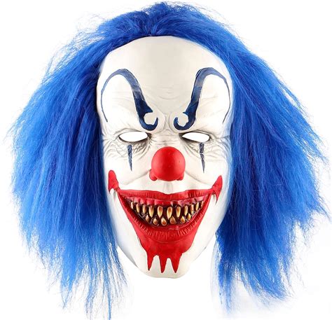 Xinkulas Scary Clown Halloween Mask For Adult Masquerade