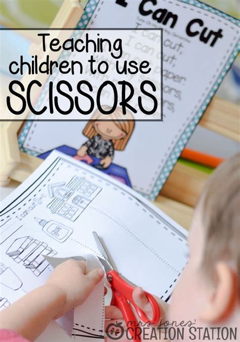 How To Teach Children To Use Scissor Independently Mrs Jones