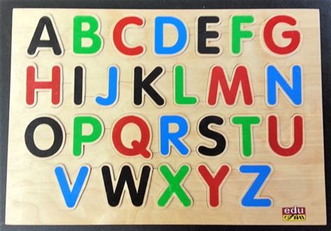 Montessori Materials Alphabet Board English Capital Letters