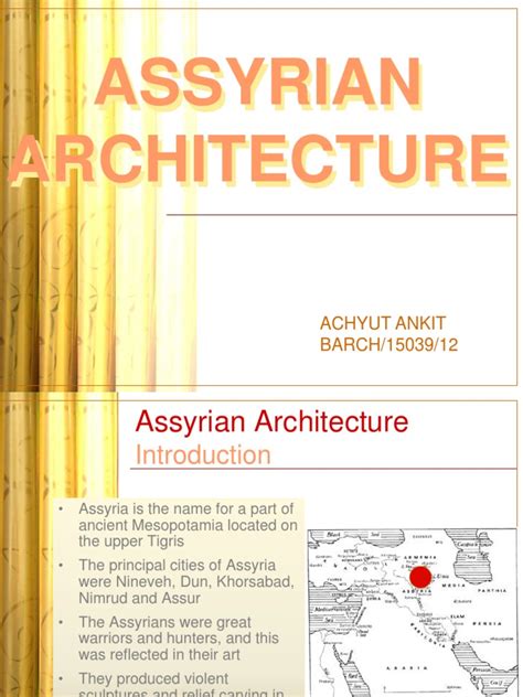 Achyut Assyrian Arch Pdf