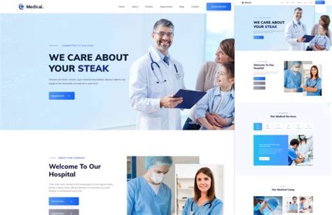 Medicalcenter Free Bootstrap Html Medical Healthcare Website Template Ui Junkie