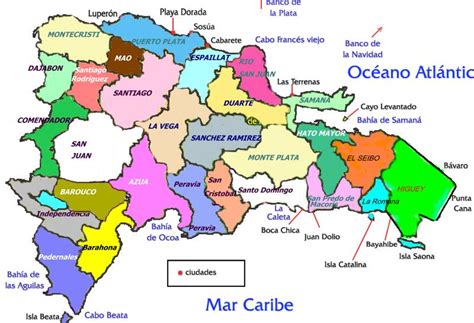 Dominica Mapa Geográfico