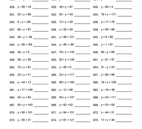 ️ks2 Algebra Worksheets Free Download